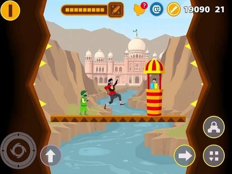 Jaipur Jumper Adventure Gameplay Screenshot